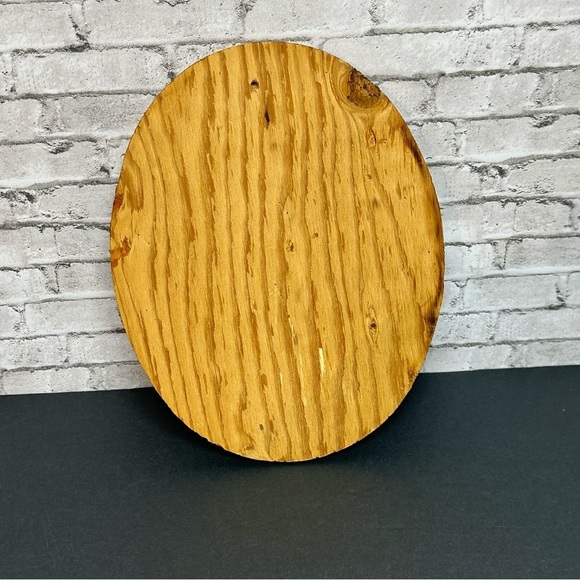 SISTERS are Forever by Gail Munro DeCoupage Wood Oval Plaque Wall Hanging - Picture 6 of 9